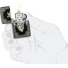Зажигалка ZIPPO HEART DESIGN 48720