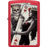 Зажигалка ZIPPO SKULL KING QUEEN BEAUTY 48624